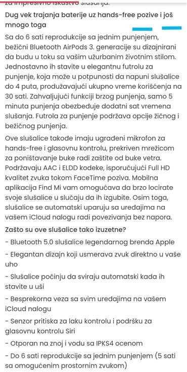 Slušalice: Predstavljamo neverovatne Apple AirPods 3. generacije sa MagSafe — 4