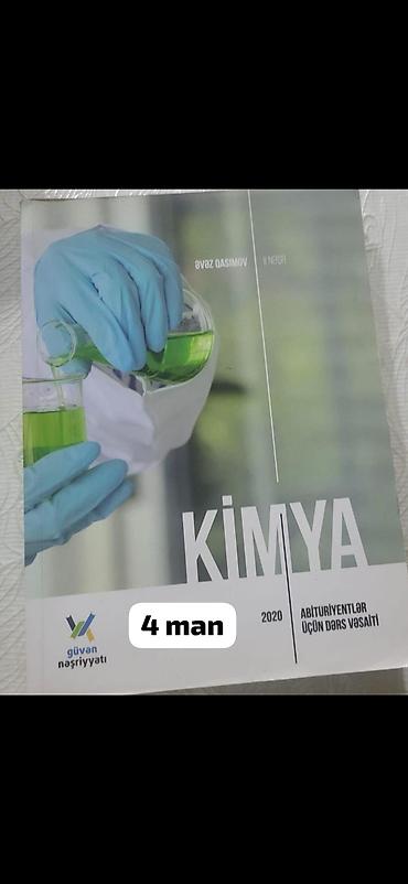 Kimya: Satılır: kitablar 1) Kimya – Abituriyentlər üçün dərs vəsaiti - — 1