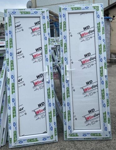 hamam qapısı: Yeni Plastik qapı 80x200 sm, Ödənişli quraşdırma, Ünvandan götürmə, Ödənişli çatdırılma