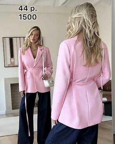 Пиджаки, жакеты: ПИДЖАКИ ЖЕНСКИЕ НОВЫЕ Пиджак розовый Качество просто офигенское — 1