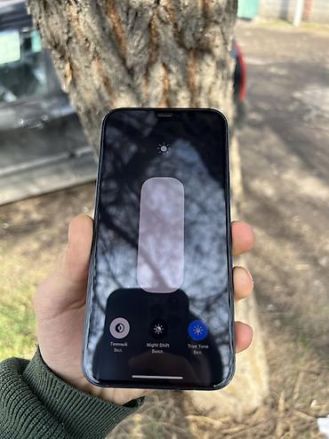 Apple iPhone: IPhone 12, Б/у, 128 ГБ, Черный, Защитное стекло, Чехол, Кабель, 79 % — 9