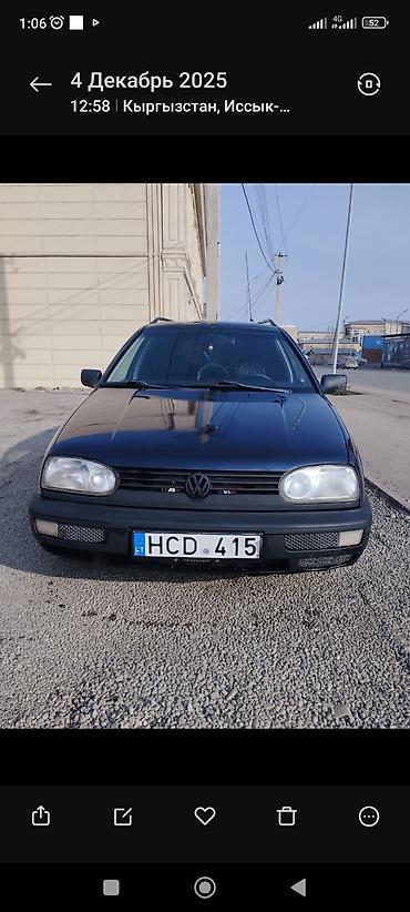 volkswagen golf v: Volkswagen Golf: 1995 г., 1.8 л, Механика, Универсал — 6