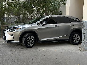 Lexus RX: 2017 г., 3.5 л, Автомат, Бензин, Кроссовер