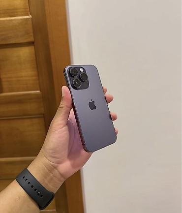 IPhone 14 Pro, 256 GB, Deep Purple, Zəmanət, Simsiz şarj, Face ID lalafo.az -da IPhone 14 Pro, 256 GB, Deep Purple, Zəmanət, Simsiz şarj, Face ID