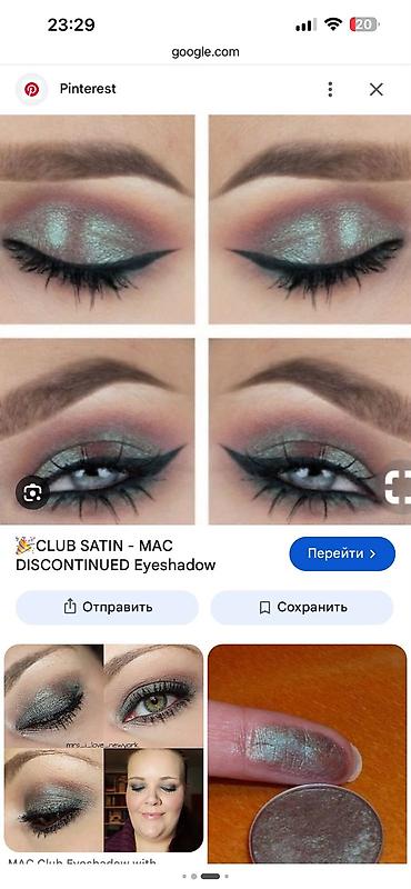 orginal canta: M·A·C təkli göz kölgələri – 2 ədəd set
Original — 5