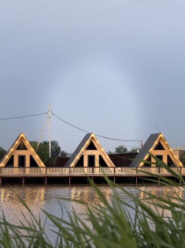 Посуточная аренда домов: 50 м², 1 комната, Евроремонт, Кондиционер, Парковка — 5