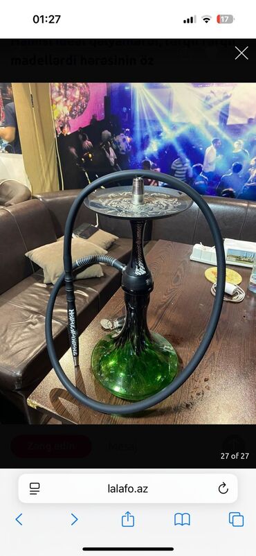 Qəlyan, vayp və aksesuarları: Hamısı ideal qəlyanlardı, fərqli fərqli madellərdi hərəsinin öz — 4