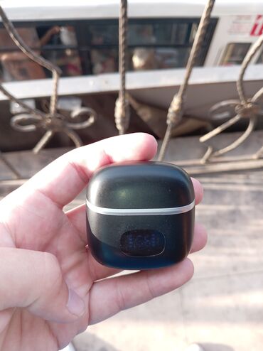 Səs gücləndiriciləri: İşlənmiş Simsiz (Bluetooth) Qulaqcıqlar, Hoco, rəng - Qara