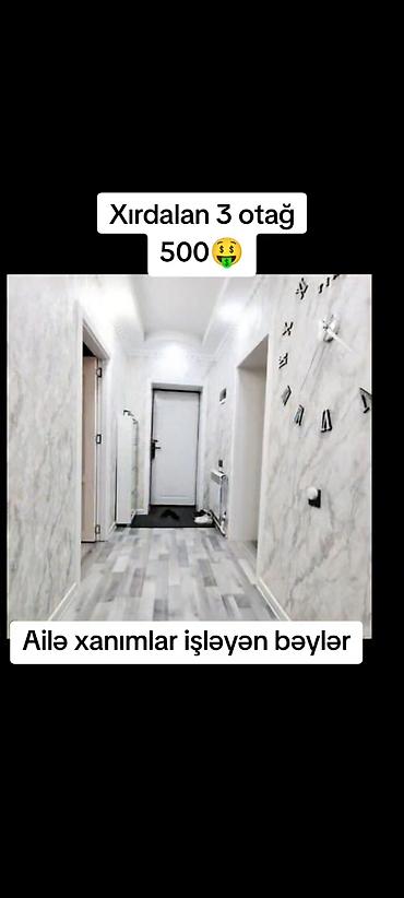 Долгосрочная аренда квартир: İrşadin yaxınlığı.Mərtəbə 3.Tam təmirli əşyali evdir. Makler haqqı — 8