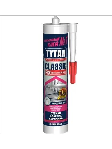 чистящее средство гель для духовых шкафов: Монтажный клей Tytan Classic Fix Professional в тубе. Подходит для