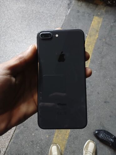 ayfon 8 ucuz: IPhone 8 Plus, 64 GB, Qara