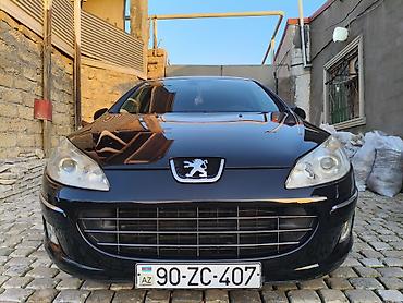 pejo 407: Peugeot 407 sedan – qara rəng, avtomatik transmissiya. Xarici: - Qara — 1