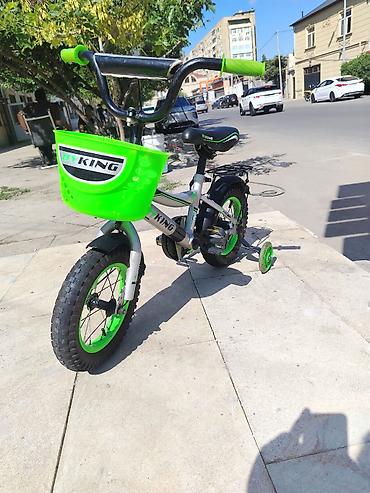 Uşaq velosipedləri: Yeni İki təkərli Uşaq velosipedi Stels, 12", sürətlərin sayı: 1, Ünvandan götürmə — 2