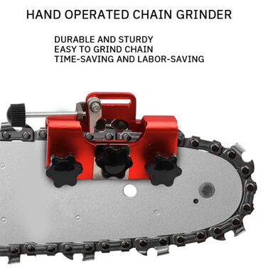 Ostali ručni alati: Nov ručni oštrač za lančane testere. U kompletu ima tri dijamantska — 4