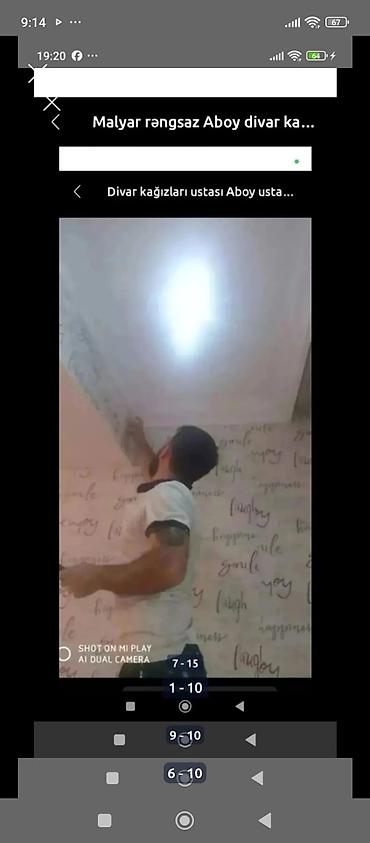 torpaq saray: Aboy ustası malyar ustası emusiya şpoklyovka ustası laminat ustası — 1