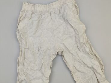 legginsy damskie z marszczeniem na pupie: Material trousers, H&M, M (EU 38), condition - Very good