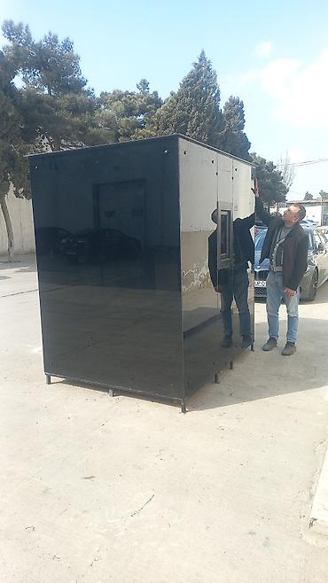 Butkalar, köşklar: MÜHAFİZƏ BUTKALARI. Qara Şüşəli EKONOM VARİANT 155x155=1500 man — 9