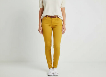 trampki biale tommy hilfiger: Jeansy damskie, rozmiar S