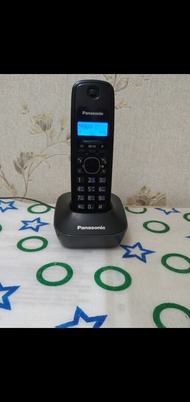 cdma telefon: Stasionar telefon Panasonic, Simsiz, İşlənmiş, Ünvandan götürmə