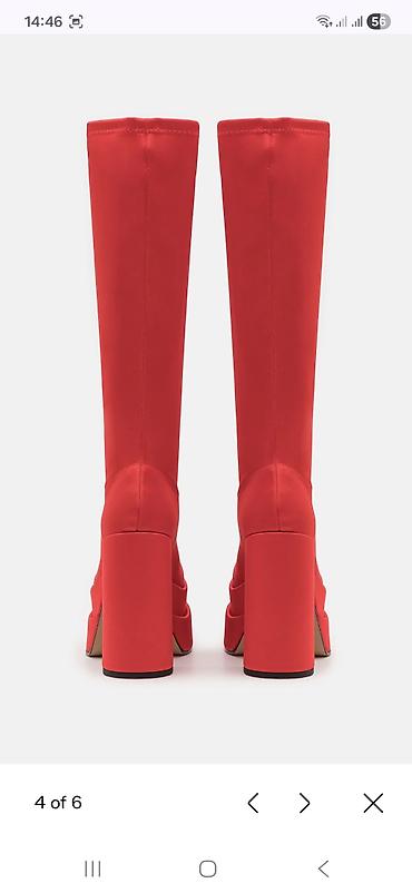Čizme: Čizme, 36, bоја - Crvena — 29