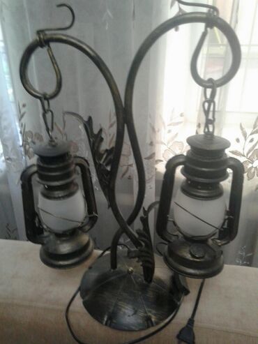 сувенир подсвечник: Настольный декоративныйЭлектрический ламповый светильник новый.ц.1500с
