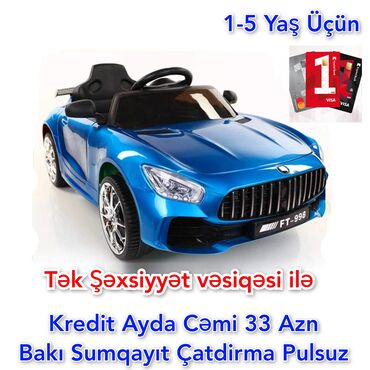 Uşaq üçün elektrik maşınları: ✅Kredit Uşaq 🙏 Avtomobili uşaq maşınları uşaq skuteri 1 - 5 Yaş üçün