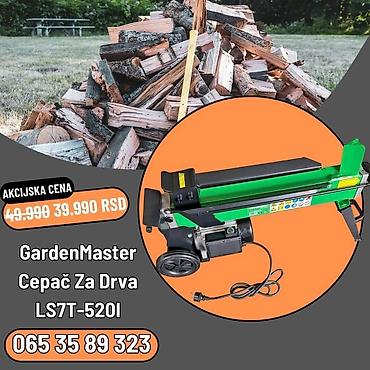 alkometar cena: GardenMaster Cepač Za Drva LS7T-520I Sila potiska: 7 tona Dužina — 1