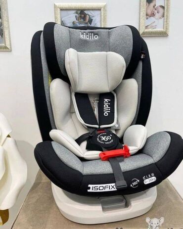 avtokresloya qoşqu: Isofix funksiyalı Kidilo avtomobil oturacağı. 0-dan 36 kq-a qədər çox