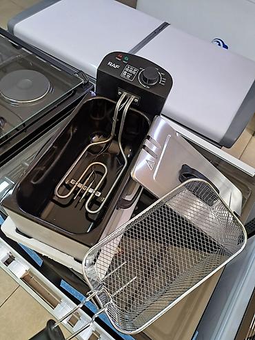 Бытовые фритюрницы: Фритюрница RAF R.5299 Объём чаши 3.5лт Мощность. 2000вт Тип — 8