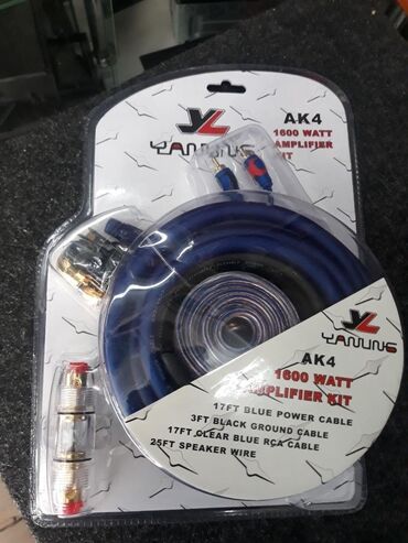 Динамики для авто: Силовые провода для подключения усилителей линейные звуковые кабеля — 13