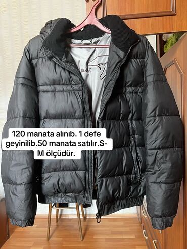 Kurtkalar: 120 manata alinib,50 manata satilir. S-M razmere gedir. cemi 1 defe
