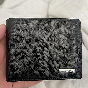 fabric case: Портмоне, Neri Karra, Натуральная кожа, Мужские, Б/у — 1