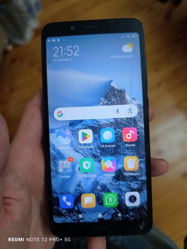 redim: Xiaomi Redmi 7A, 16 GB, rəng - Qara, 
 Sensor, İki sim kartlı