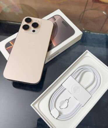 ayfon 6 s plus: IPhone 16 Pro, 256 GB, Qızılı, Zəmanət