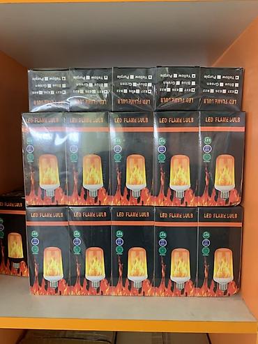 камин искусственный: LED лампа с эффектом пламени (LED Flame Bulb) - Реалистичная имитация — 1