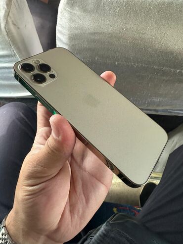 новый айфон 12 про: IPhone 12 Pro, Колдонулган, 512 ГБ, Matte Gold, 99 %