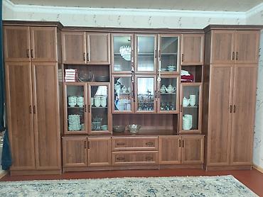 Стенка-шкаф, Тип стенки-шкафа: Модульная, Для зала, Б/у, Особенности: Для хранения посуды at lalafo.kg Стенка-шкаф, Тип стенки-шкафа: Модульная, Для зала, Б/у, Особенности: Для хранения посуды