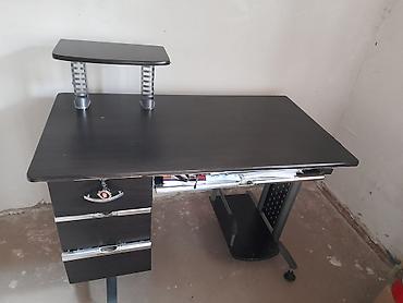 Sifarişlə mebel: Düz masa, Polkalı, Siyirməli, Metal — 5