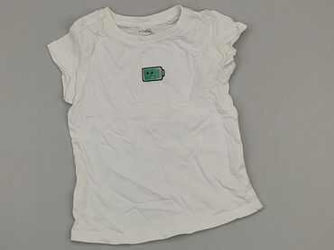reserved białe spodenki: Koszulka, Reserved, 4-5 lat, 104-110 cm, stan - Dobry