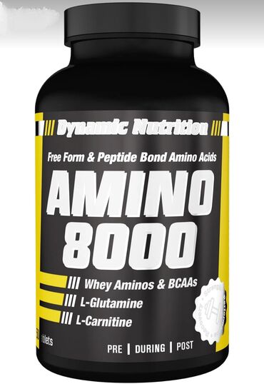 İdman qidaları: Dynamic Nutrition Dynamic Amino 8000 150 Tabletka Endirim