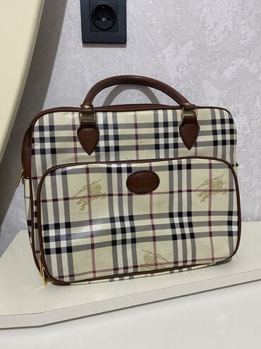 Vauxhall: Сумка с короткой ручкой, Burberry, Б/у