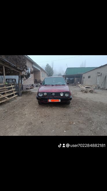 Volkswagen: Volkswagen Golf: 1987 г., 1.8 л, Механика, Бензин, Хэтчбэк