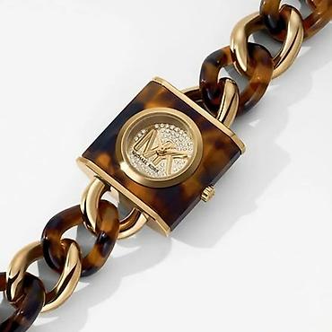 Наручные часы: Məhsul: Qadın qol saatı – Michael Kors “Runway” zəncirli model qeyd — 5