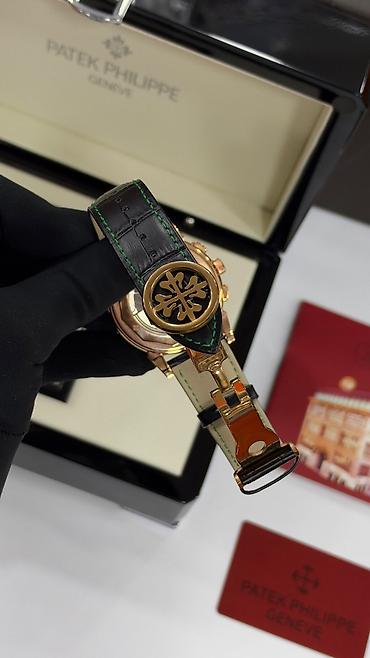 don modeleri: Yeni, Qol saatı, Patek Phillipe, rəng - Yaşıl — 6