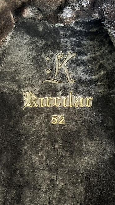 мехом: Мужская дублёнка Kurcilar, размер 52. - Натуральная кожа снаружи — 3