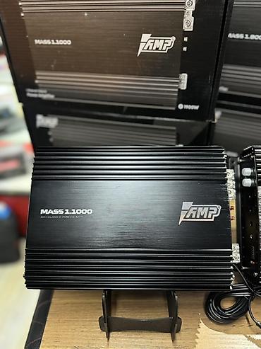 родиаторы: Одноканальные автомобильные усилители AMP серии MASS - Модели : MASS — 5