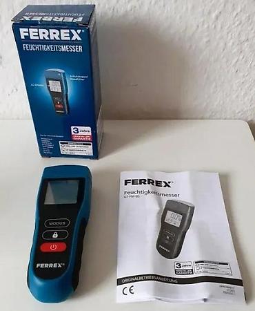 Merači vlage: Ferrex mjerač vlage (Feuchtigkeitsmesser) – model GT-FM-05 - Namena — 2
