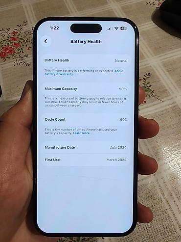 prodat iphone: IPhone 15 Pro, 128 GB, Blue Titanium — 2