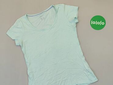 Koszulki: Koszulka S (EU 36), stan - Dobry, wzór - Jednolity kolor, kolor - Turkusowy, Esmara