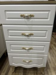 Туалетные столики: Туалетный столик, Новый, С зеркалом, цвет - Бежевый — 8